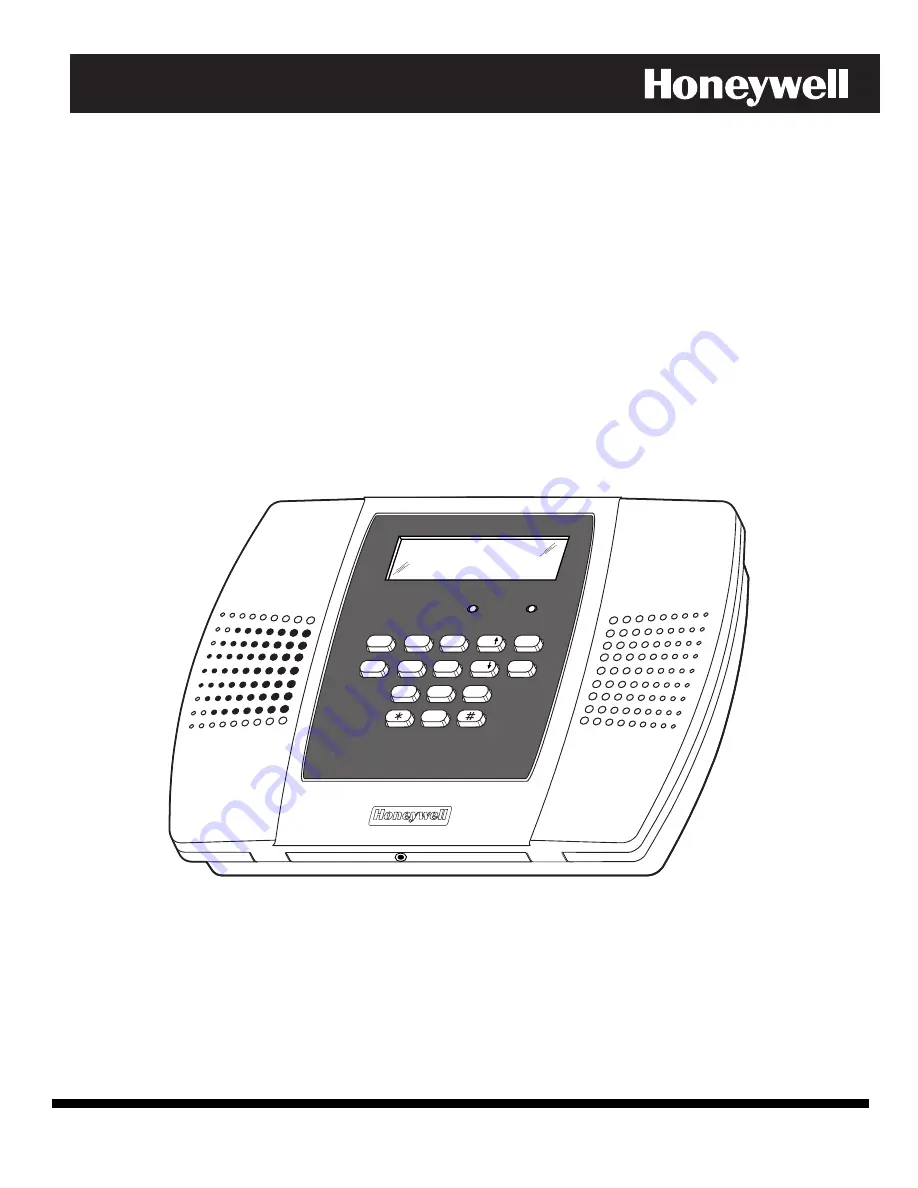 Honeywell Lynx Plus Series Installation And Setup Manual Download Page 1