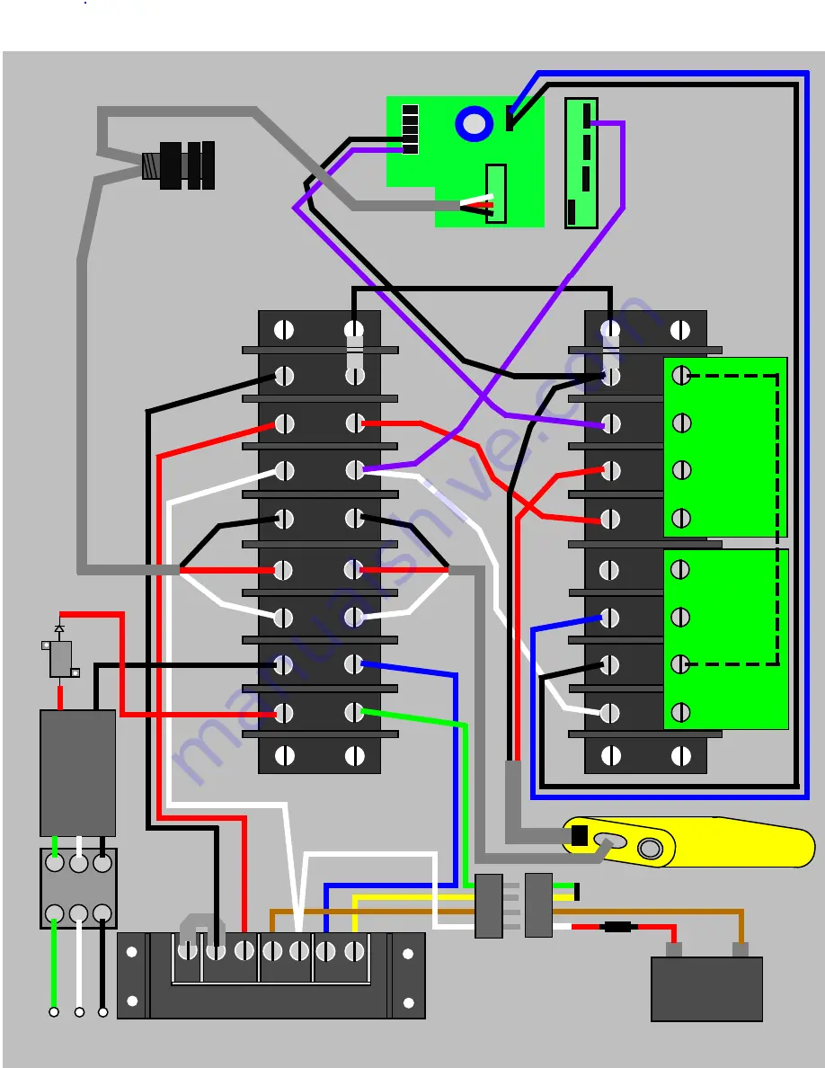 Honeywell MI Wireless Wiring Diagram Download Page 2