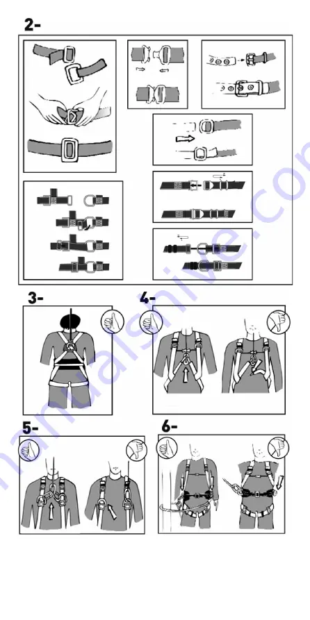 Honeywell Miller EN 358 Instructions For Use Manual Download Page 5