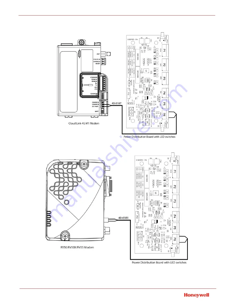 Honeywell MIWI350 Installation And Operation Manual Download Page 44