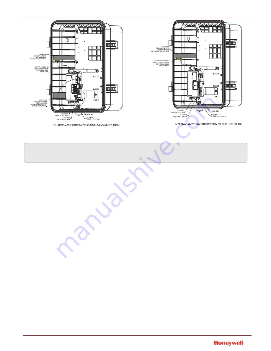 Honeywell MIWI350 Installation And Operation Manual Download Page 74