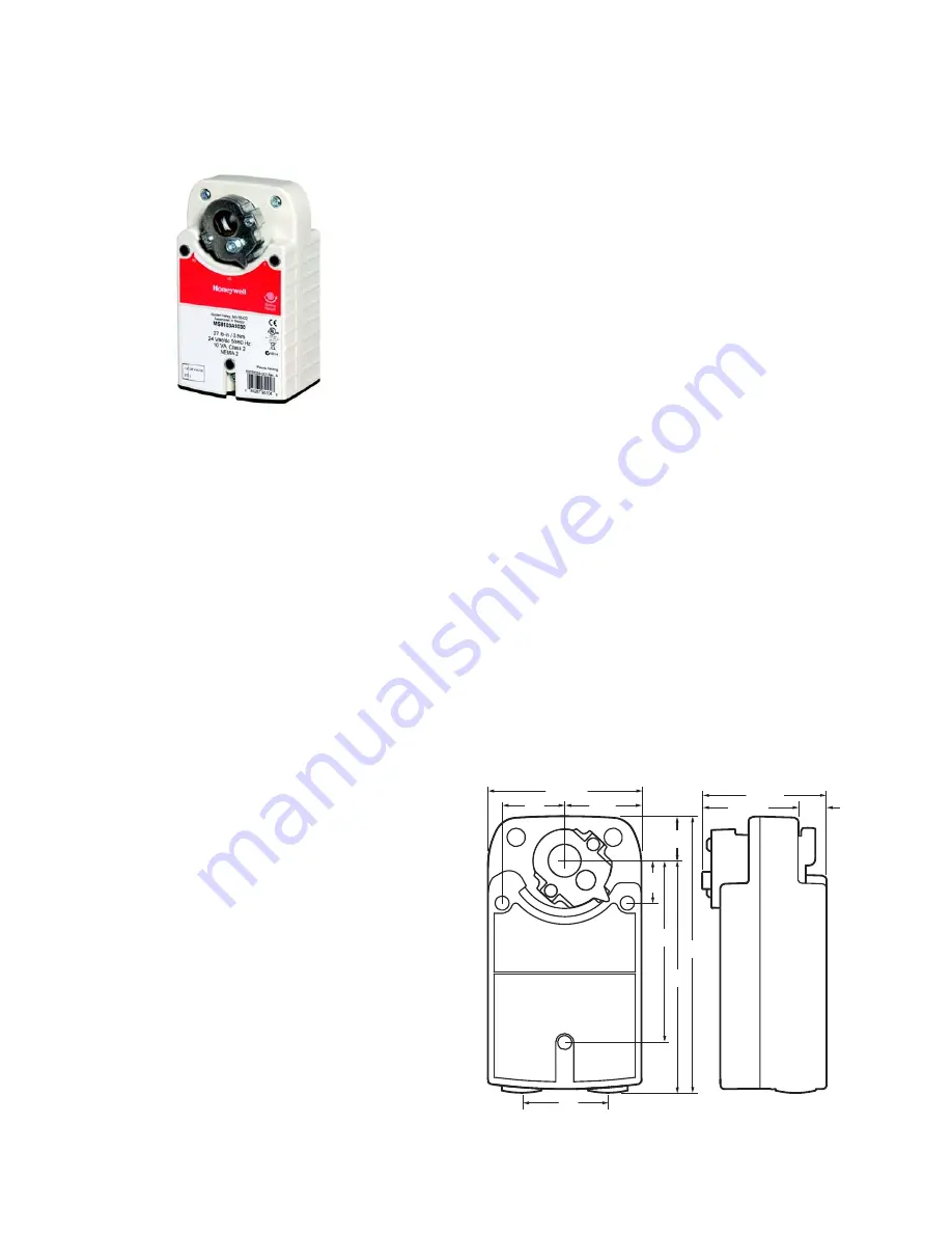 Honeywell MN6105A1011 Manual Download Page 10