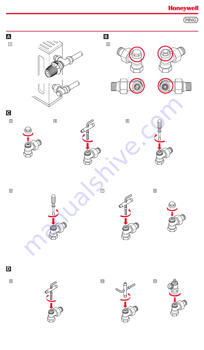 Honeywell MNG verafix Instructions For Use Download Page 1