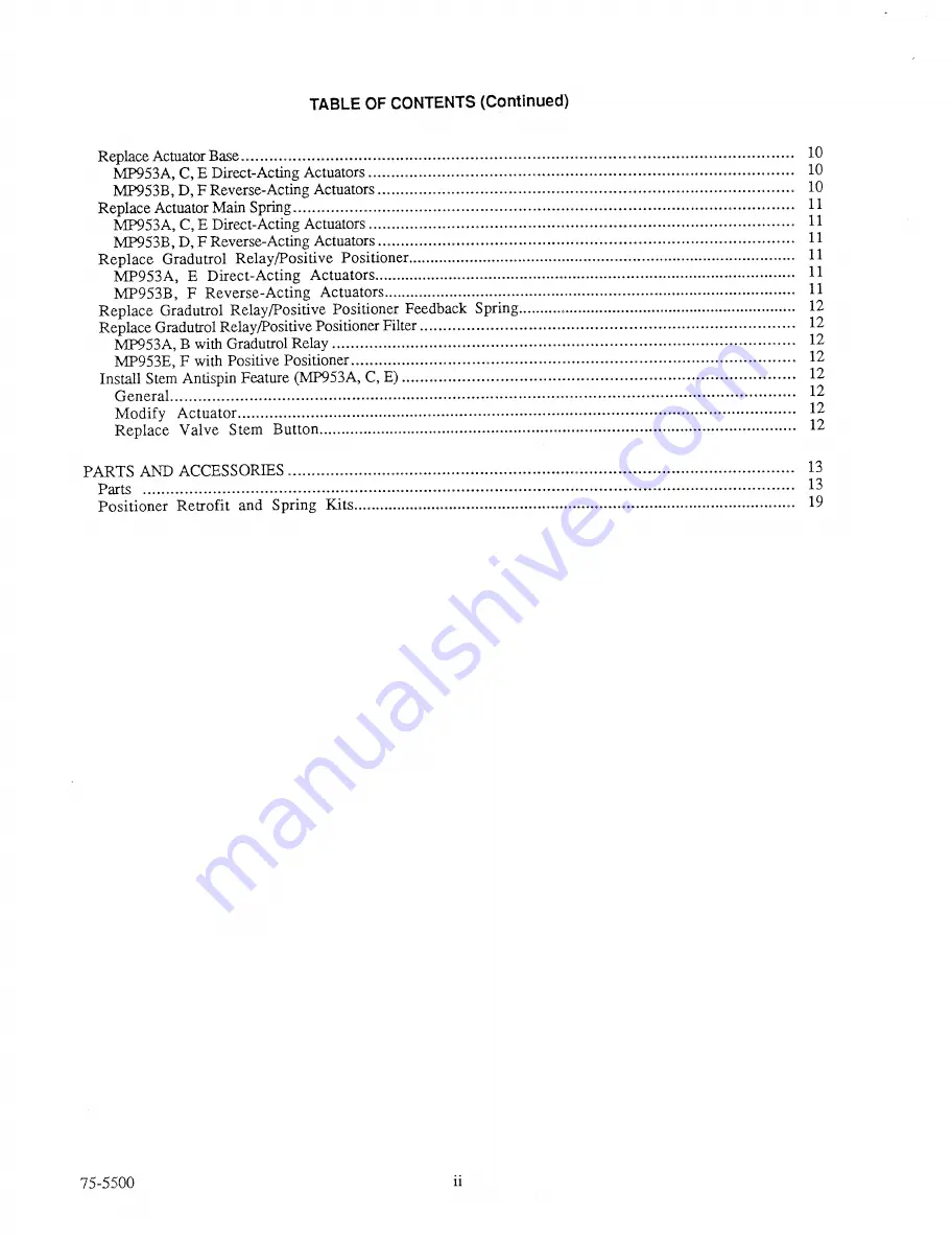 Honeywell MO953 Series Service Data Download Page 2