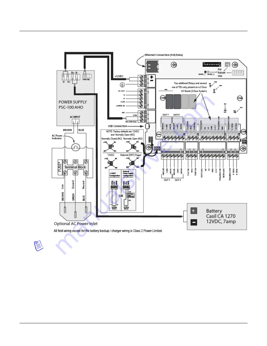 Honeywell NetAXS-123 Installation Manual Download Page 12