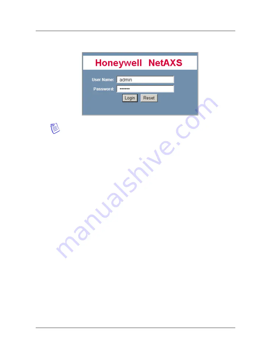 Honeywell NetAXS-123 User Manual Download Page 19