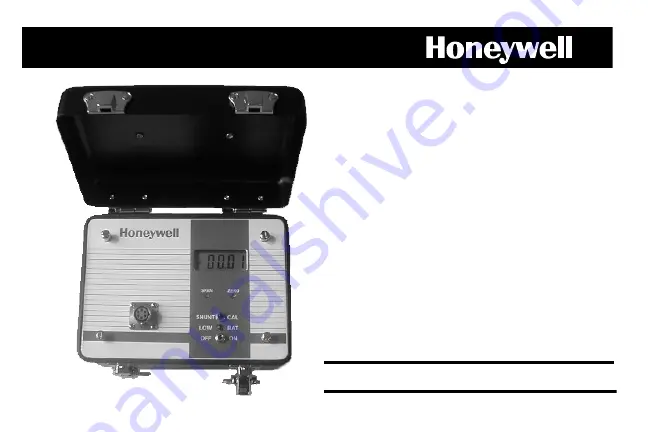 Honeywell NK User Manual Download Page 1