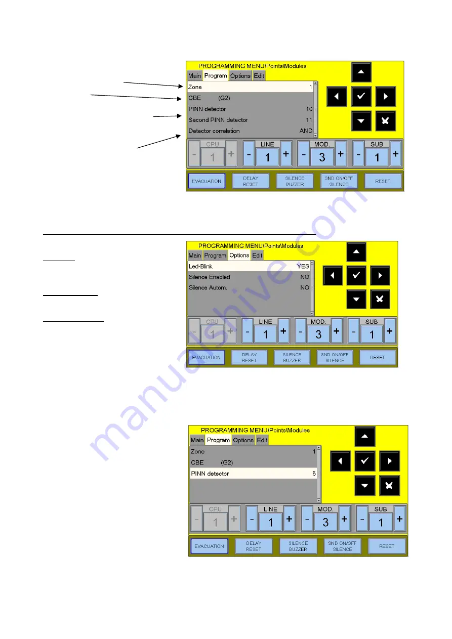 Honeywell NOTIFIER AM-8200 Programming Manual Download Page 35