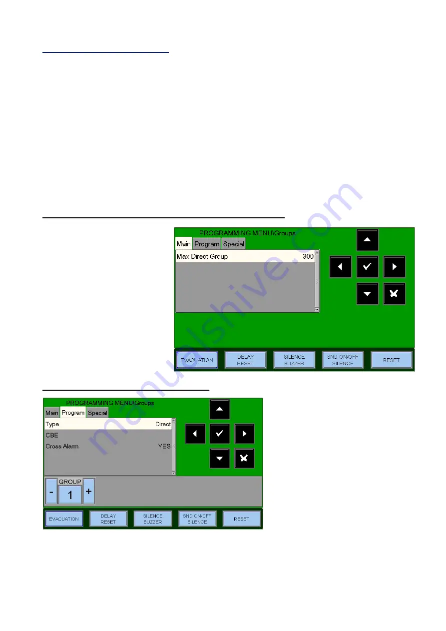 Honeywell NOTIFIER AM-8200 Programming Manual Download Page 44