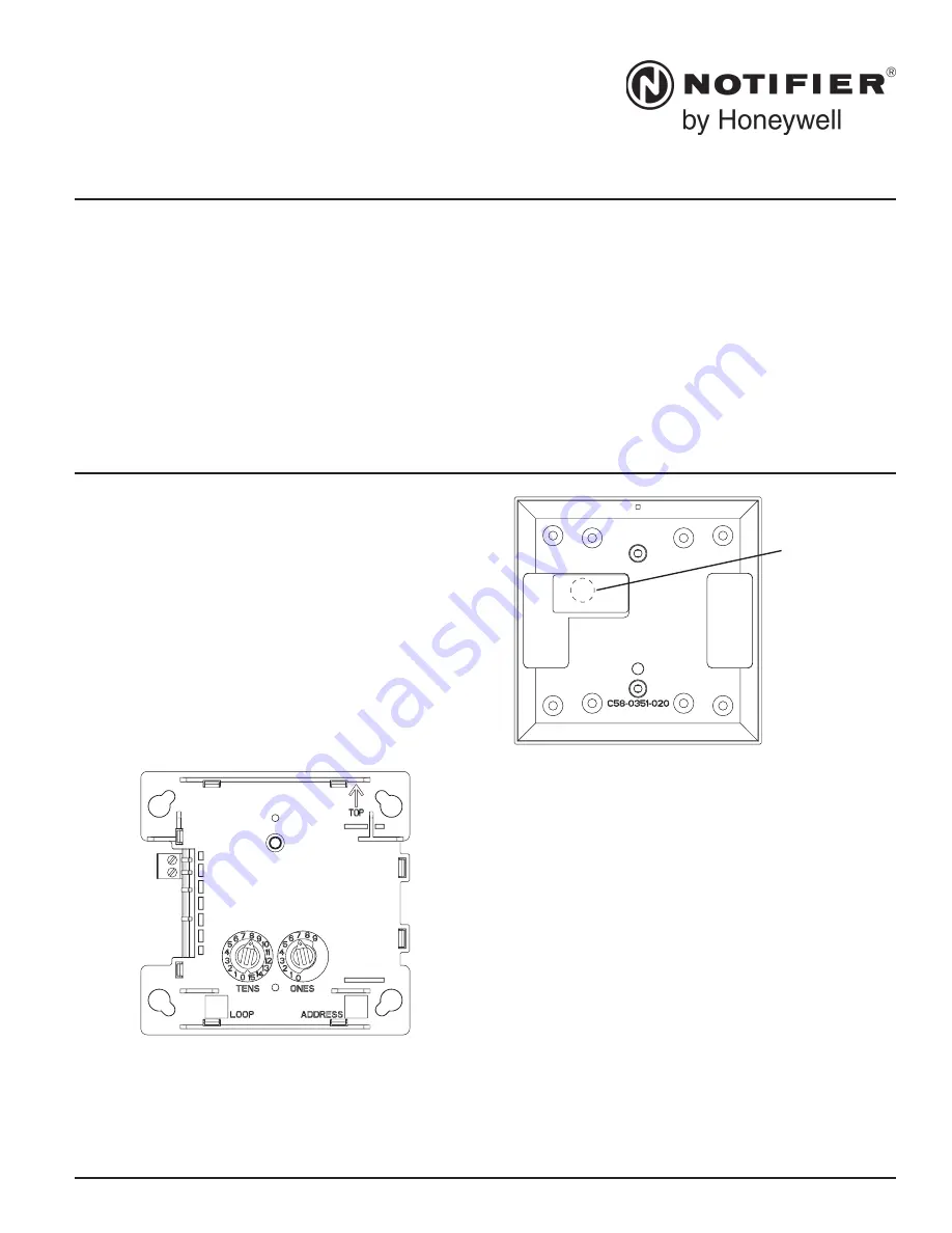 Honeywell NOTIFIER FW-MM Installation And Maintenance Instructions Download Page 1