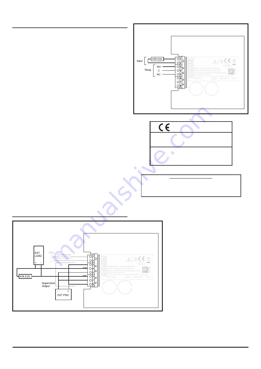 Honeywell Notifier NRX-M711 Installation Instructions Manual Download Page 3