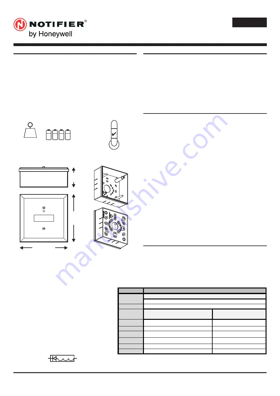 Honeywell Notifier NRX-M711 Installation Instructions Manual Download Page 4