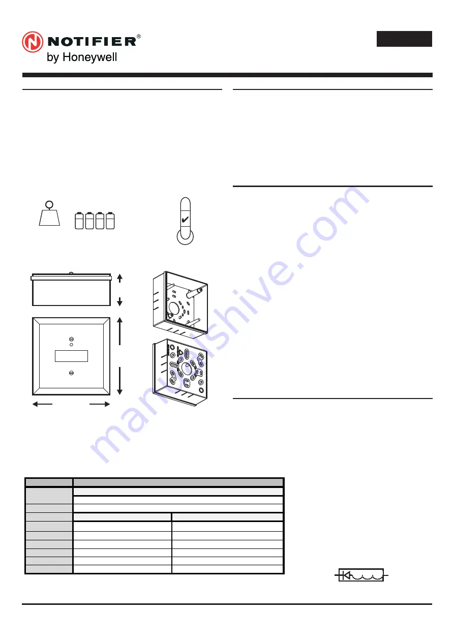 Honeywell Notifier NRX-M711 Installation Instructions Manual Download Page 10