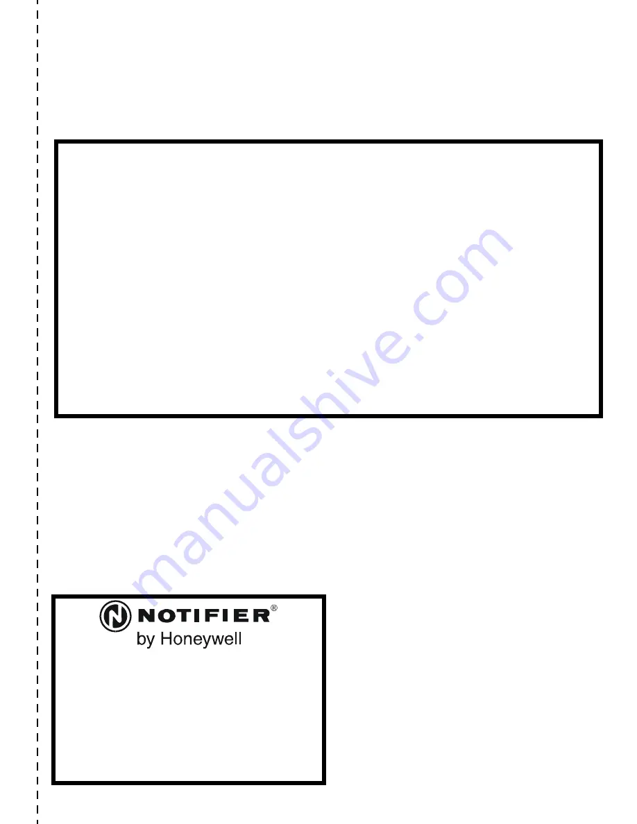 Honeywell NOTIFIER RP-2002C Instruction Manual Download Page 157