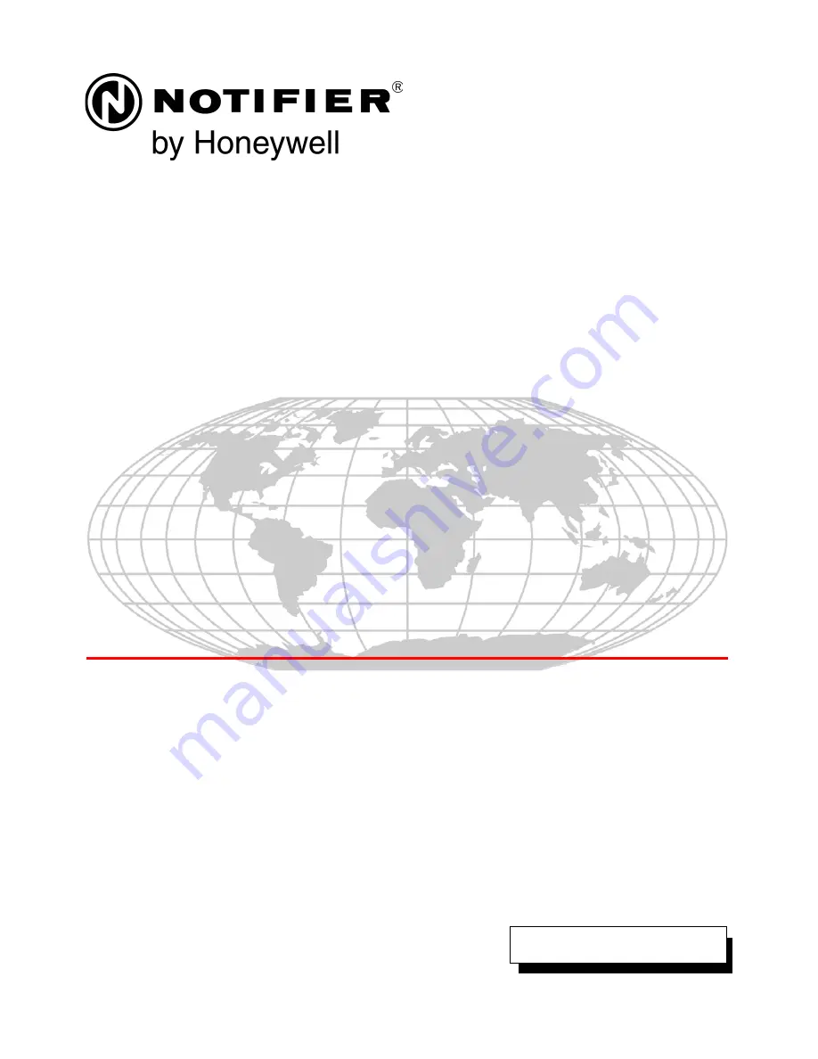 Honeywell NOTIFIER SCS Series Operation And Installation Manual Download Page 1