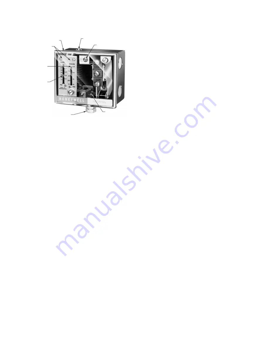 Honeywell PRESSURETROL L404F Product Data Download Page 7