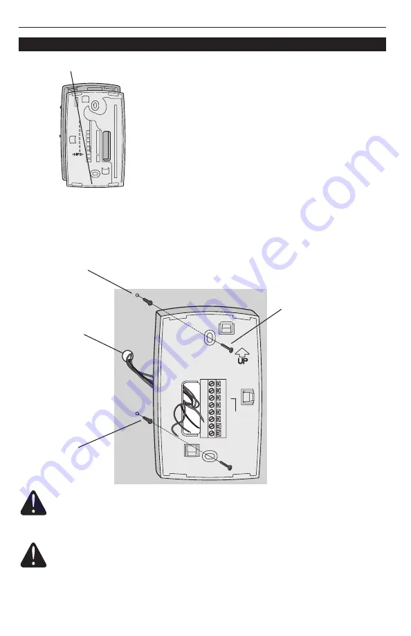 Honeywell PRO TH1000DV Series Скачать руководство пользователя страница 2