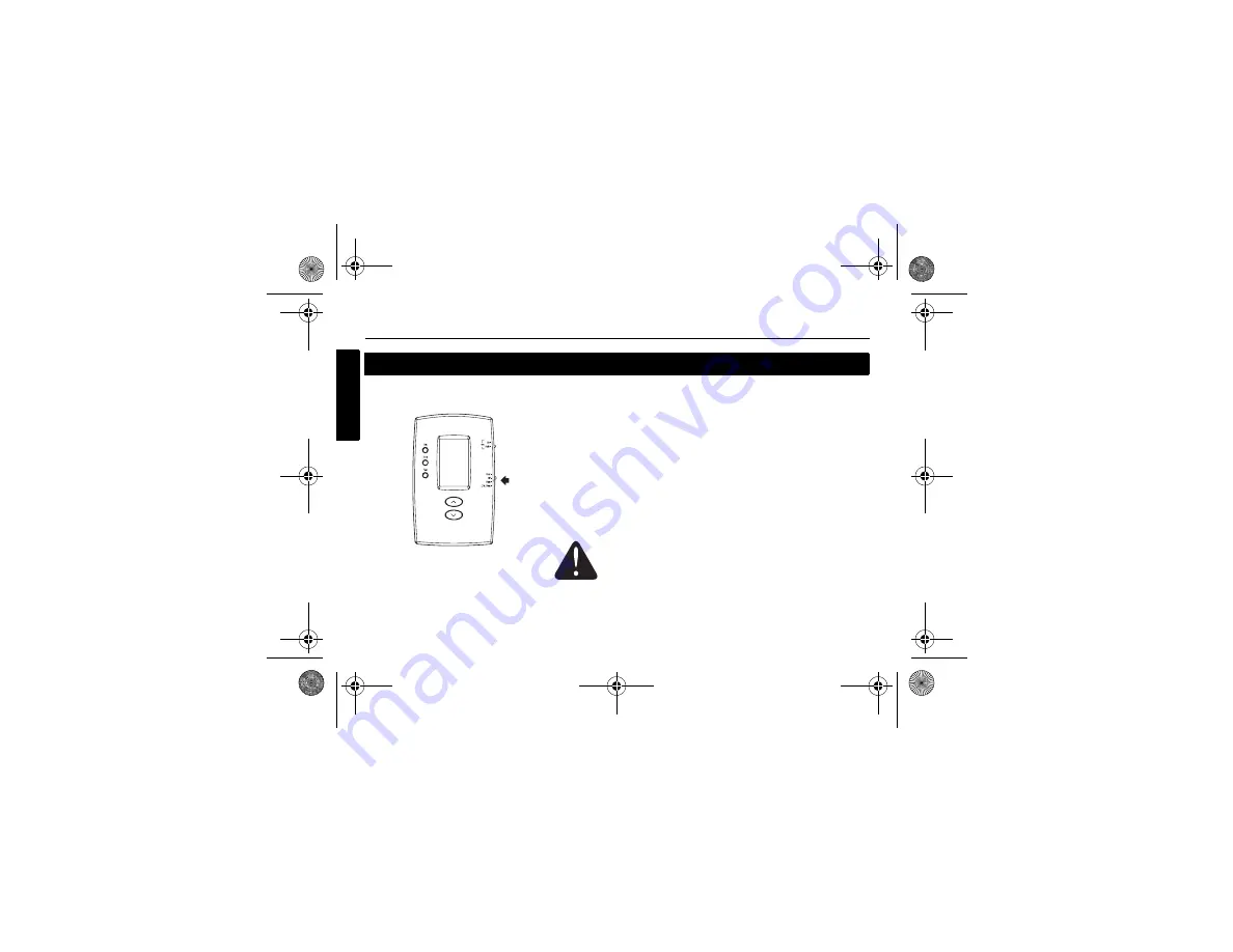 Honeywell Pro TH2110D Operating Manual Download Page 10