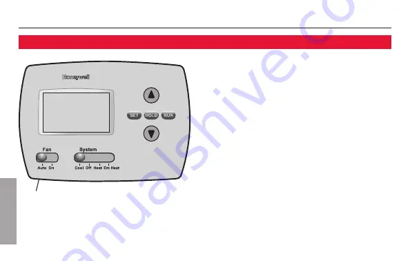 Honeywell PRO TH4000 series Operating Manual Download Page 58