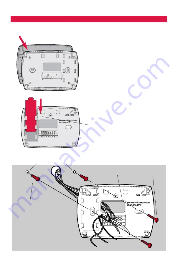 Honeywell PRO TH4110B Скачать руководство пользователя страница 5