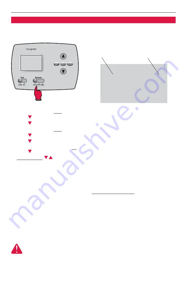 Honeywell PRO TH4110B Installation Manual Download Page 11