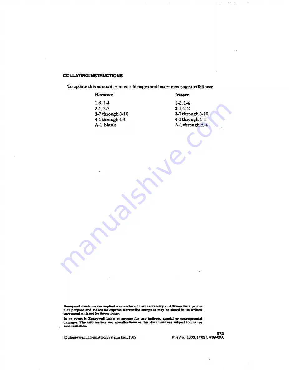 Honeywell PRU0901 Manual Download Page 45