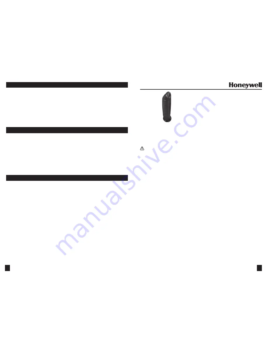Honeywell QUIETCLEAN HFD230 Series Скачать руководство пользователя страница 8