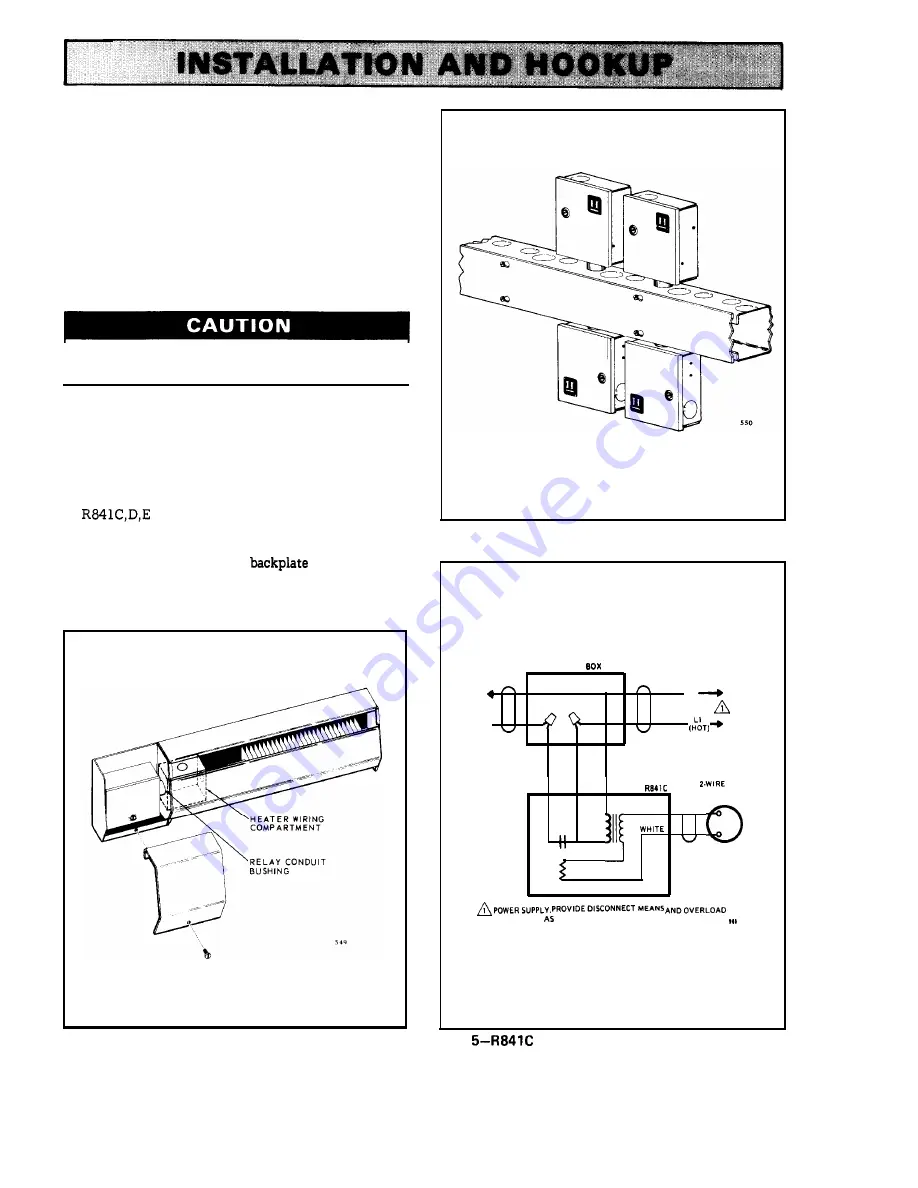 Honeywell R841C-E Manual Download Page 4