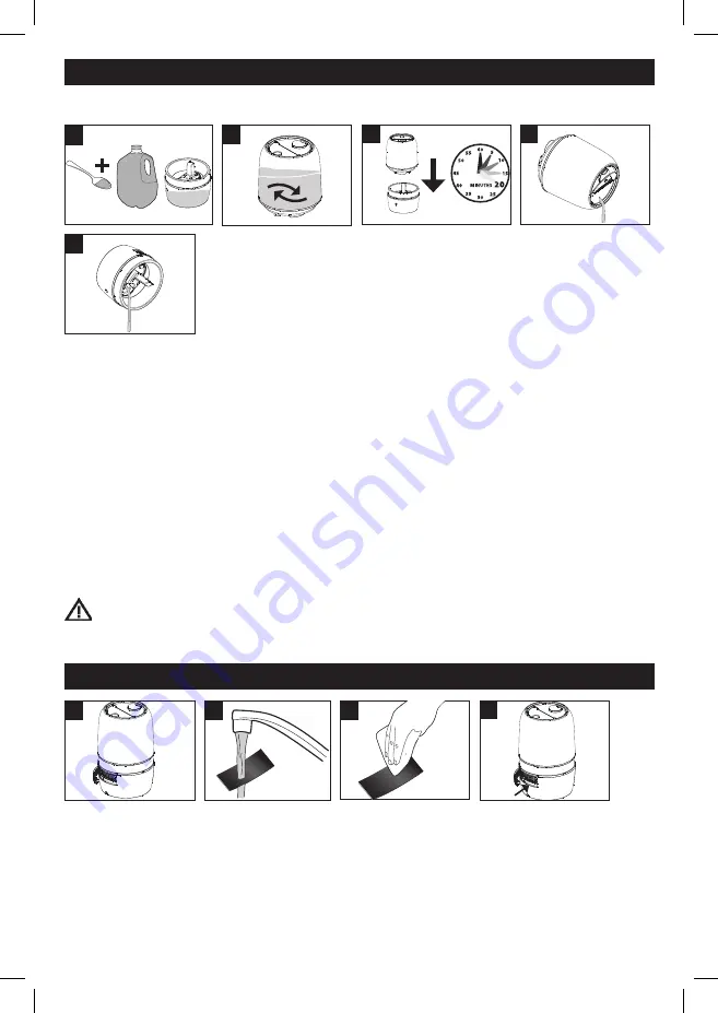 Honeywell REFLECTION HUL900BC Owner'S Manual Download Page 9