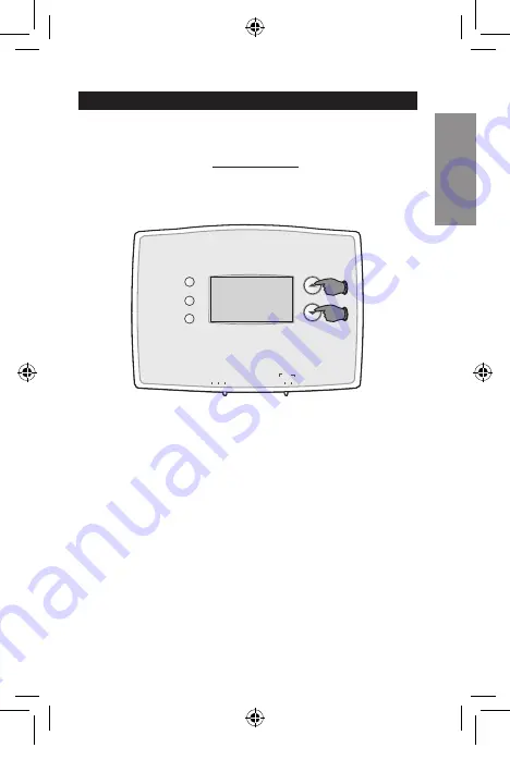 Honeywell RTH221 Series Quick Installation Manual Download Page 15