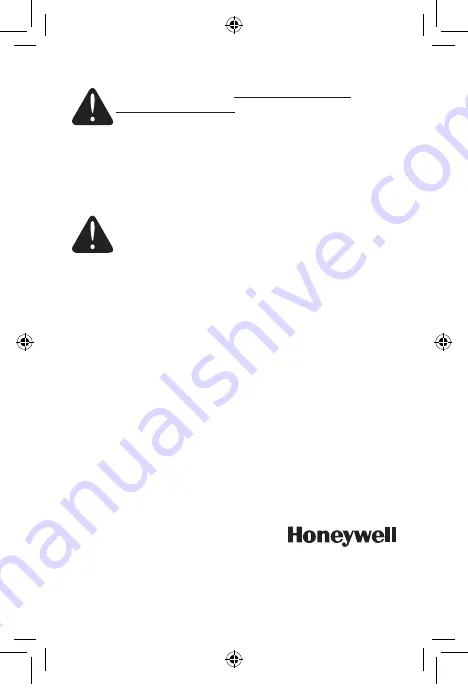 Honeywell RTH2410 Series Quick Installation Manual Download Page 30