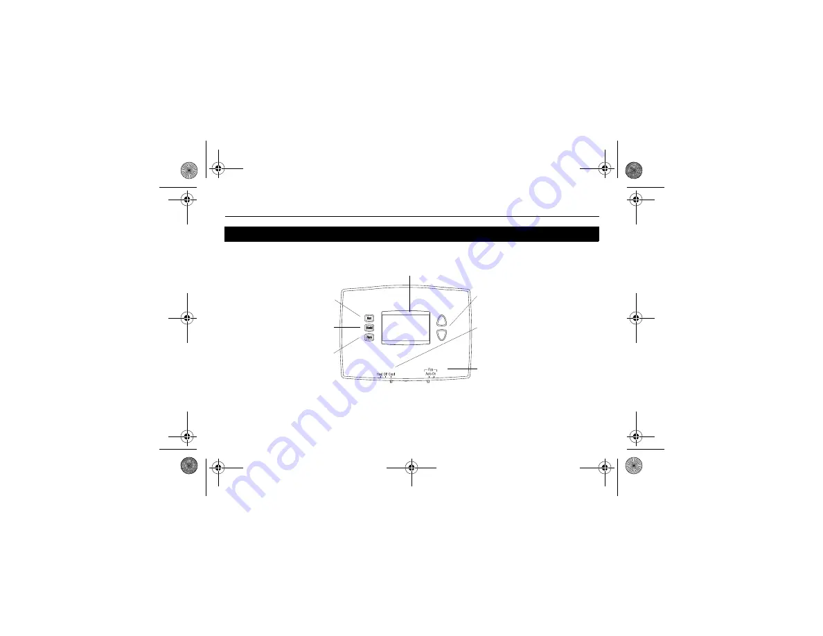 Honeywell RTH2510 Series Скачать руководство пользователя страница 6