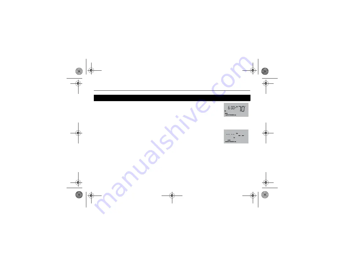 Honeywell RTH2510 Series Operating Manual Download Page 13