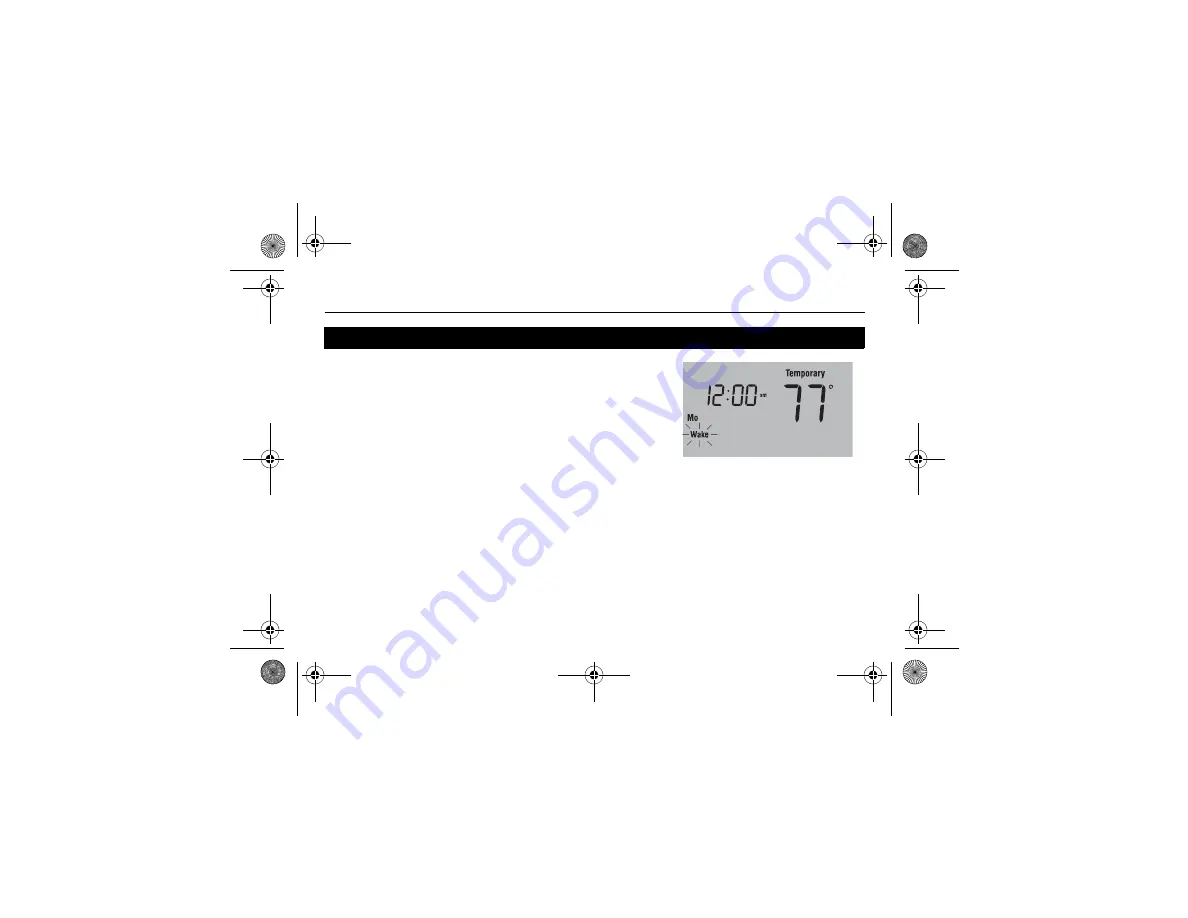 Honeywell RTH2510 Series Operating Manual Download Page 14