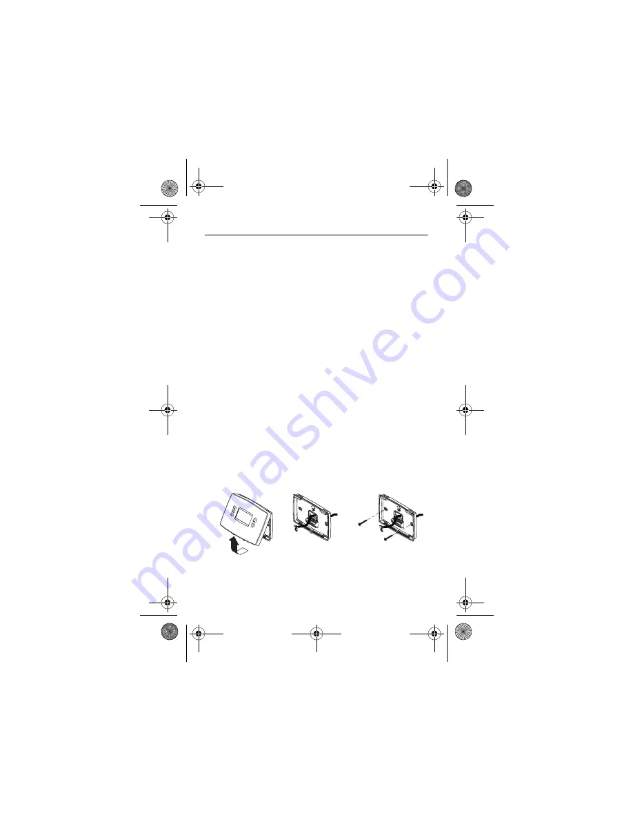 Honeywell RTH2510 Series Скачать руководство пользователя страница 6