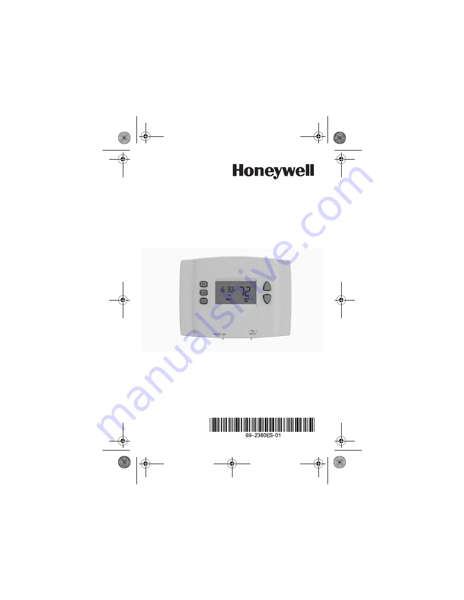 Honeywell RTH2510 Series Скачать руководство пользователя страница 17