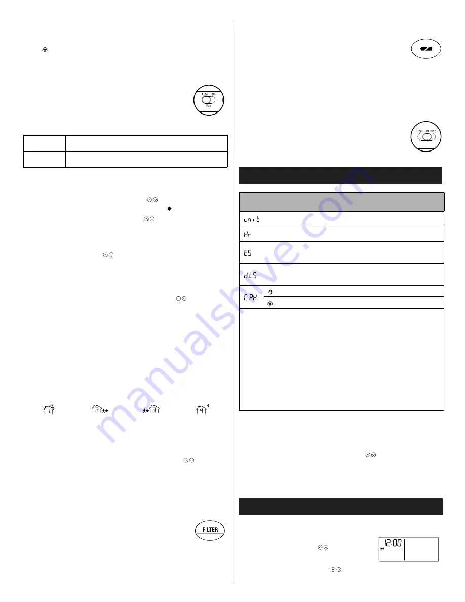 Honeywell RTH2520B Installation And User Manual Download Page 7