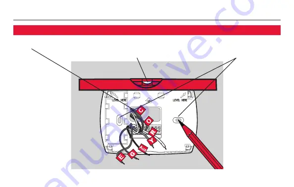 Honeywell RTH3100C Installation Manual Download Page 11