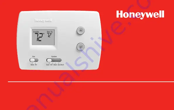 Honeywell RTH3100C Скачать руководство пользователя страница 17