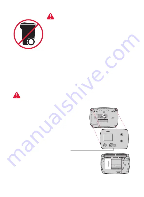 Honeywell RTH3100C Owner'S Manual Download Page 16