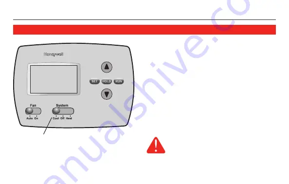 Honeywell RTH4300B Operating Manual Download Page 8