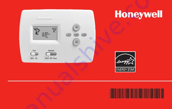 Honeywell RTH4300B Operating Manual Download Page 22