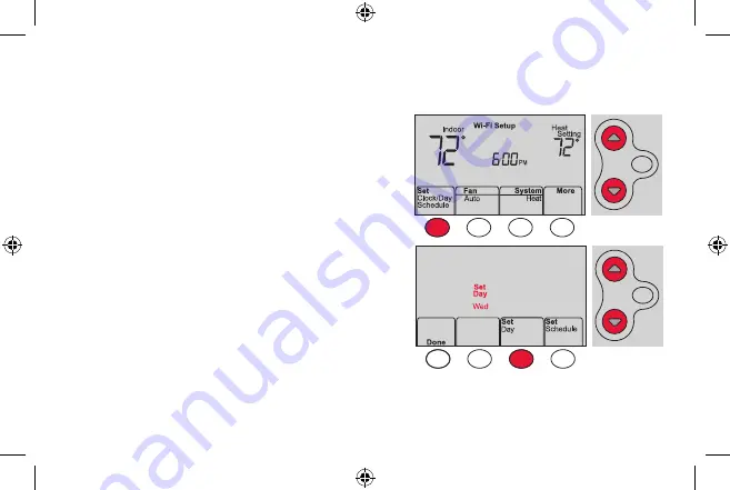 Honeywell RTH6500WF Wi-Fi Series User Manual Download Page 108