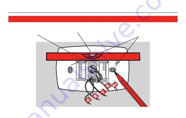 Honeywell RTH7000 Installation Manual Download Page 10