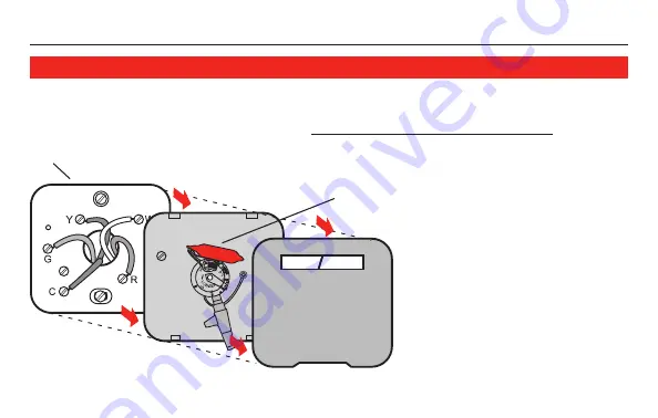 Honeywell RTH7400 series Installation Manual Download Page 7