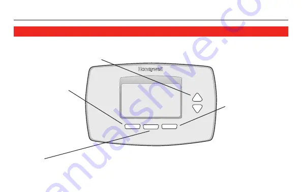 Honeywell RTH7400 series Скачать руководство пользователя страница 6