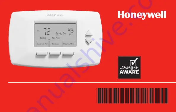 Honeywell RTH7400 series Operating Manual Download Page 29