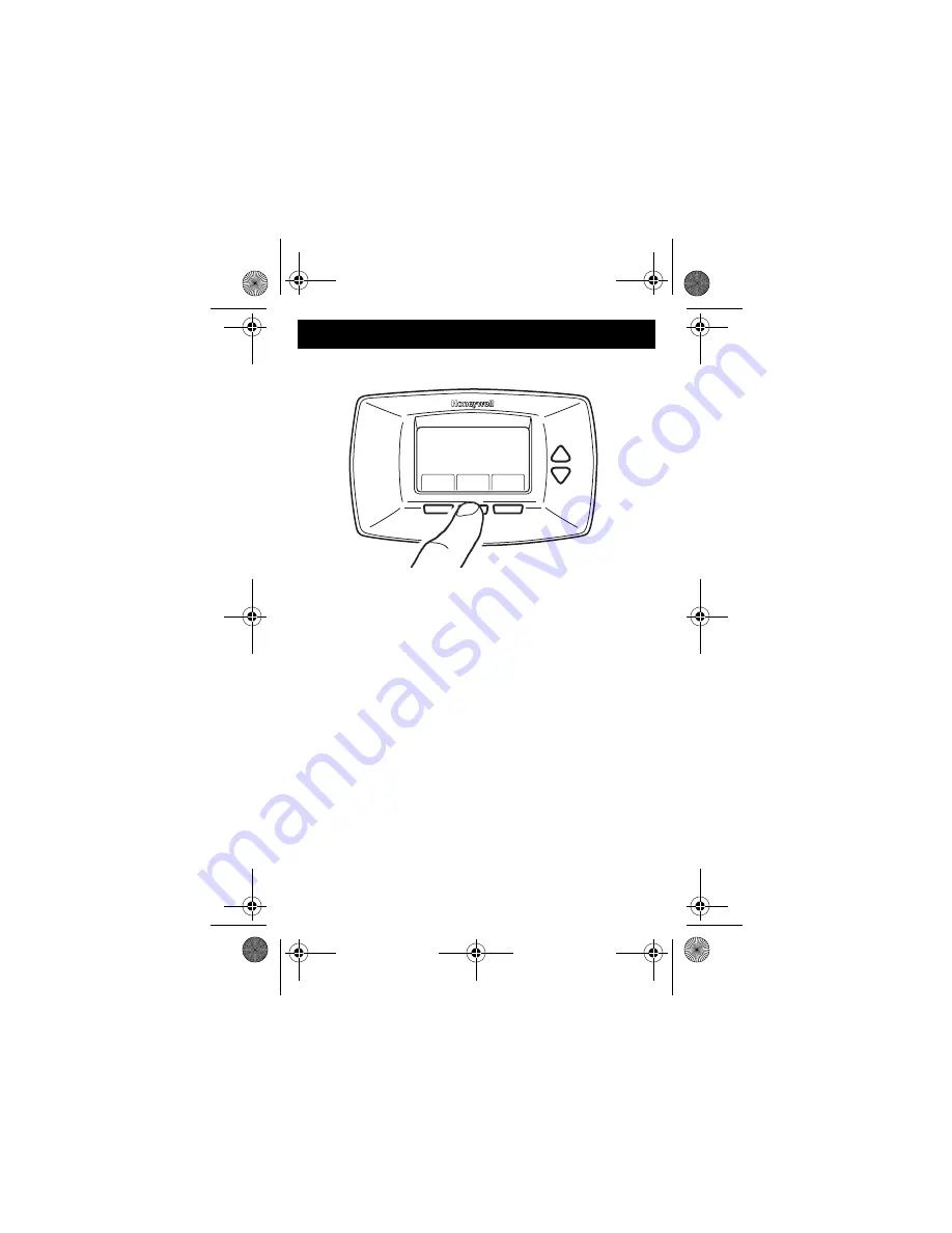 Honeywell RTH7500D Owner'S Manual Download Page 44