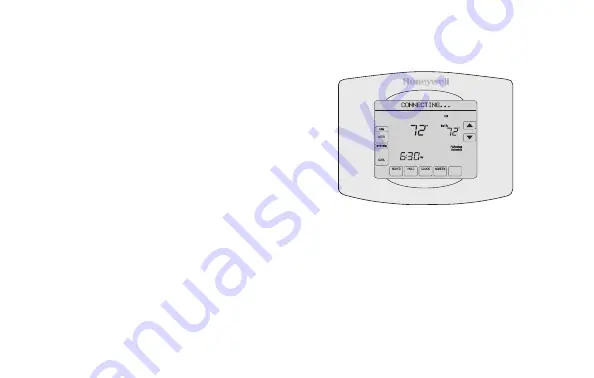 Honeywell RTH8500 Series Скачать руководство пользователя страница 32