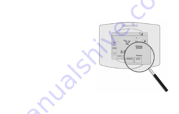 Honeywell RTH8500 Series User Manual Download Page 124